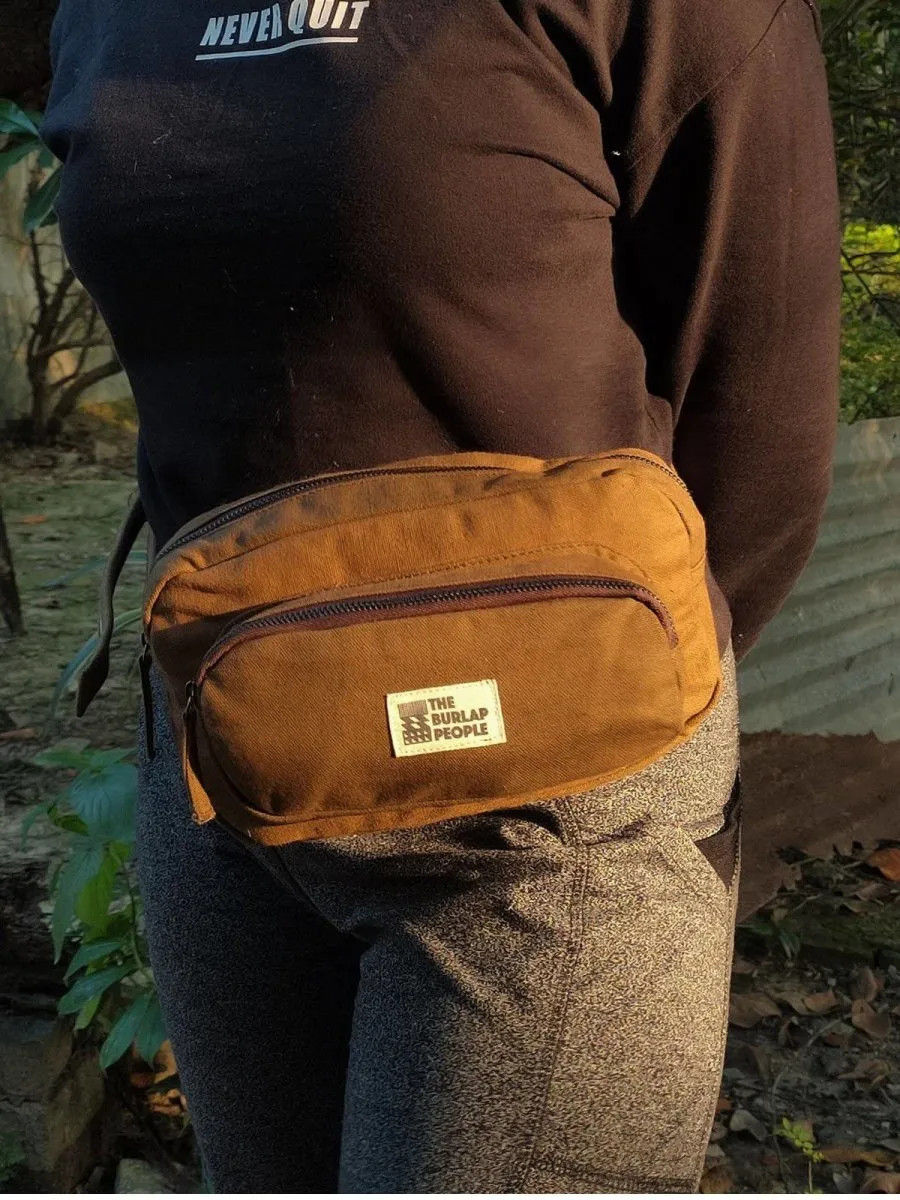 The Travel Light Pack in Earthy Brown