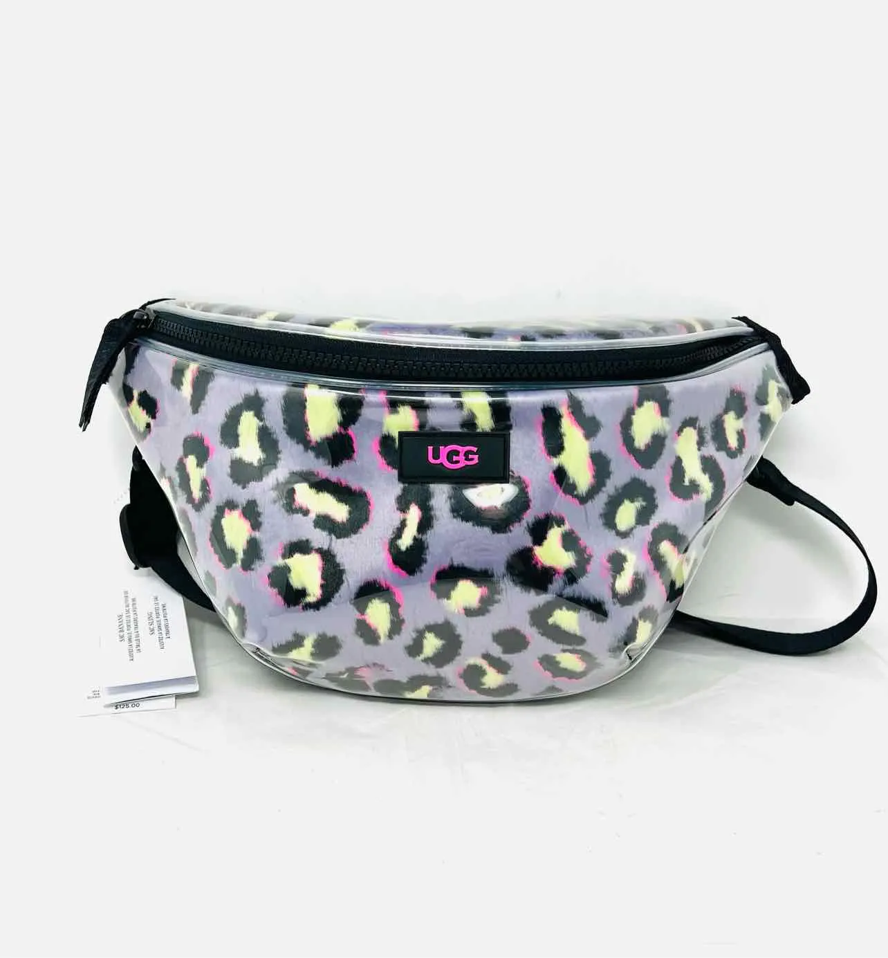 UGG Lavender/Blue Animal Print NEW Designer Fanny Pack