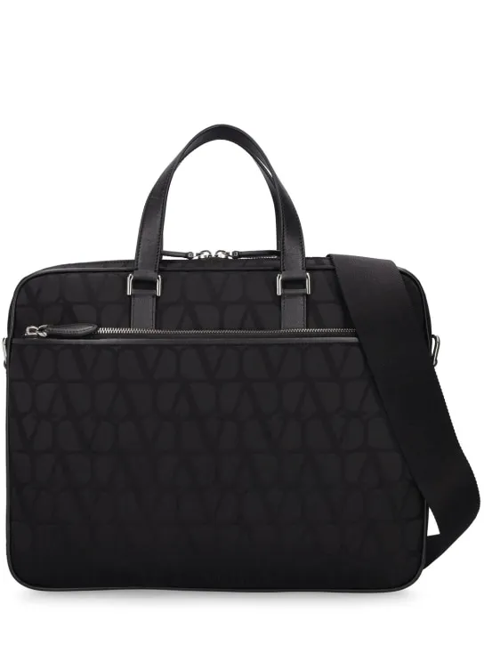 Valentino Garavani   Double handle briefcase 