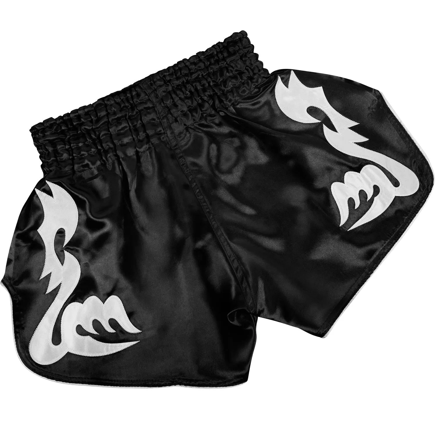 Venum Bangkok Inferno Muay Thai Shorts - Black/White