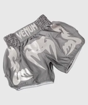 Venum Bangkok Inferno Muay Thai Shorts - Grey/Grey