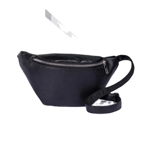 Waist Pack Fashion PU Leather Fanny Pack for Women Belt Waist Bag Designer Shoulder Bag