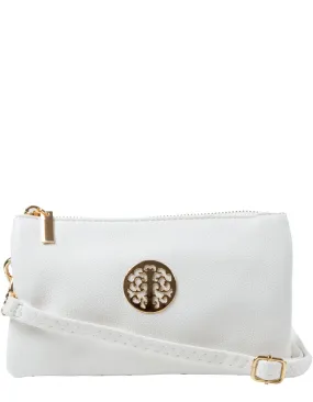 White Clutch Bag | Toni