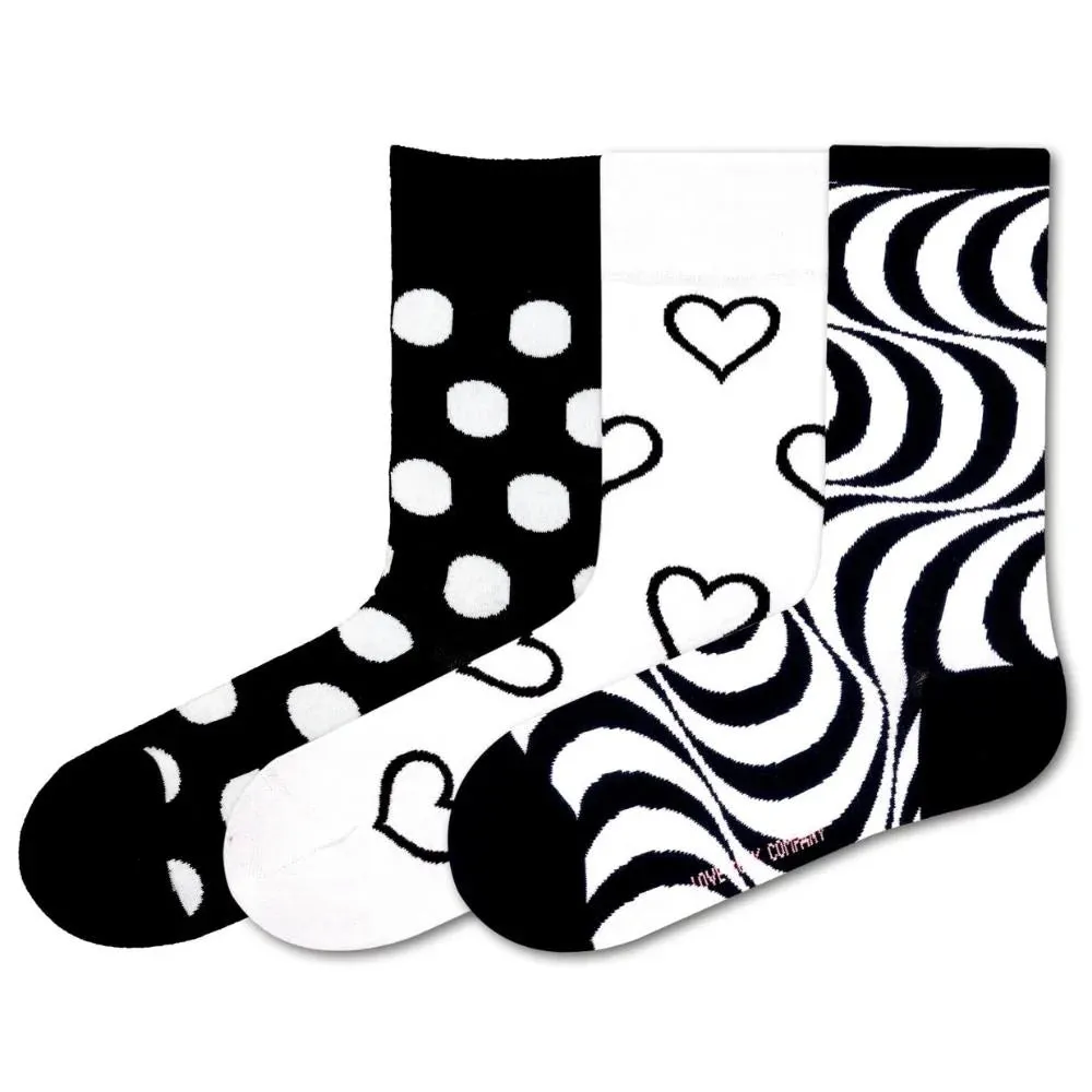 Women's Fun Dress Socks Gift Box Set - Organic Cotton - Love Sock Company - Denver