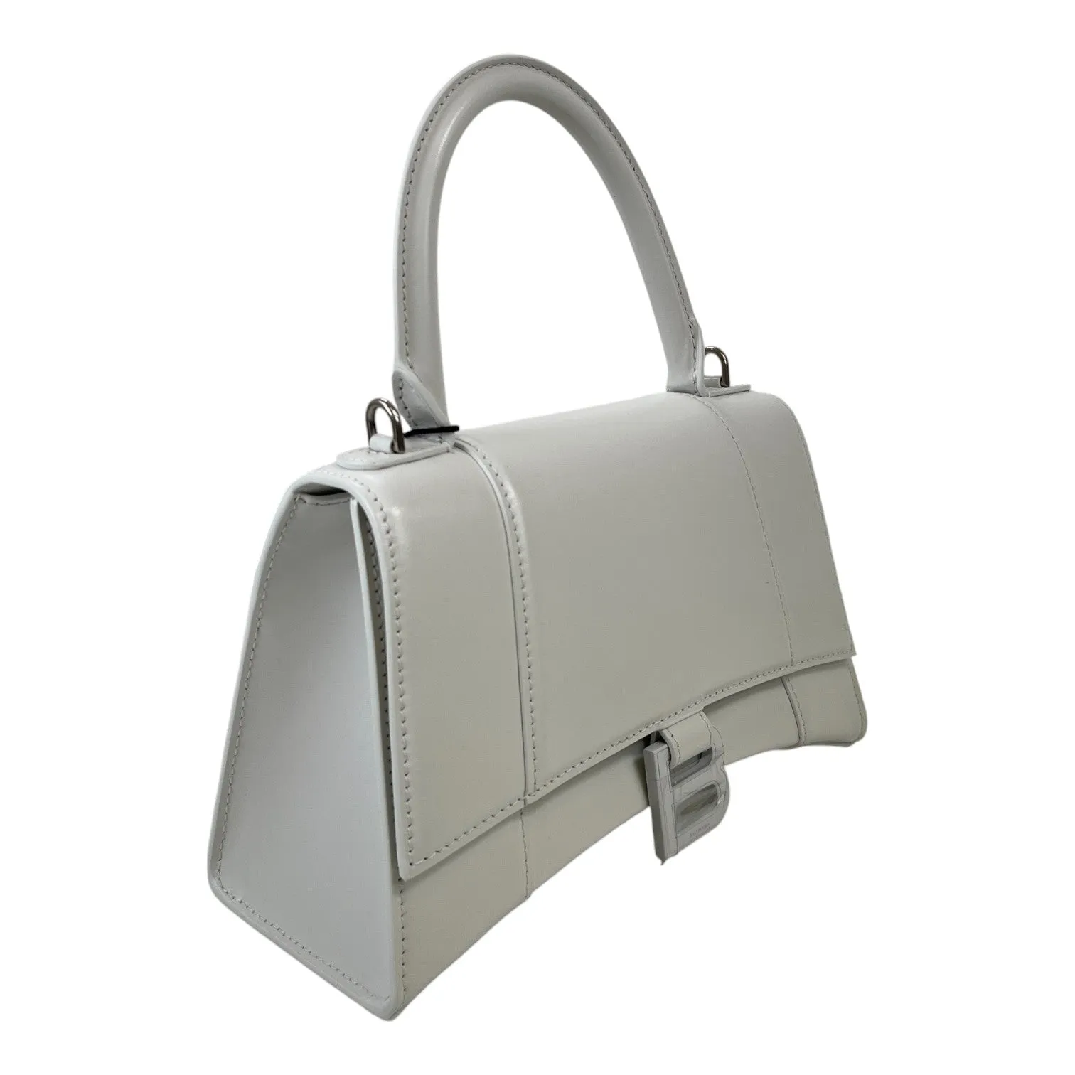 Women's Hourglass Small Handbag White